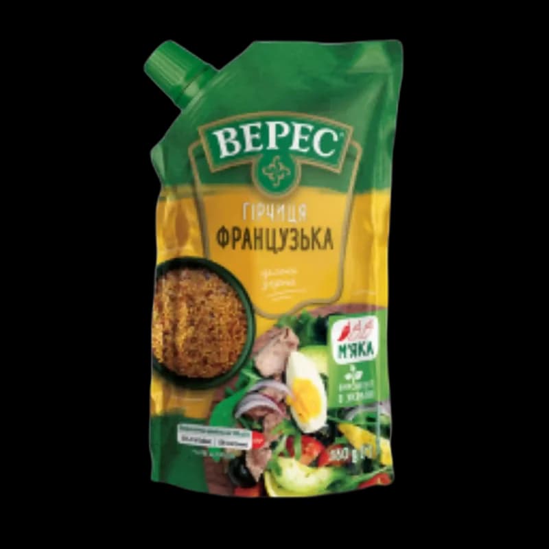 TM Veres Hořčice "Francouzská", 130 g/16 ks