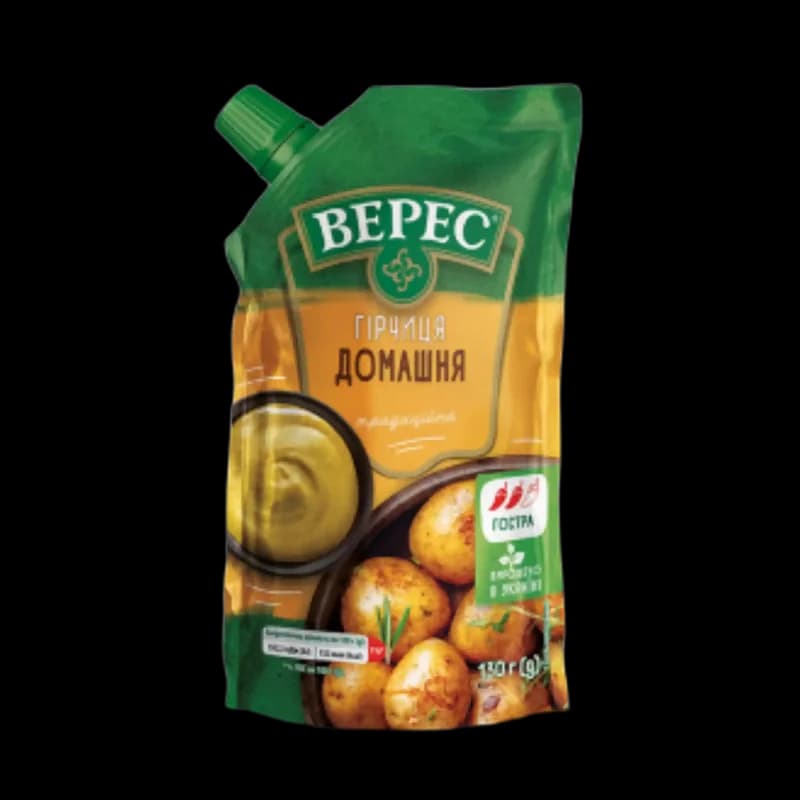 TM Veres Hořčice "Domácí", 130 g/16 ks