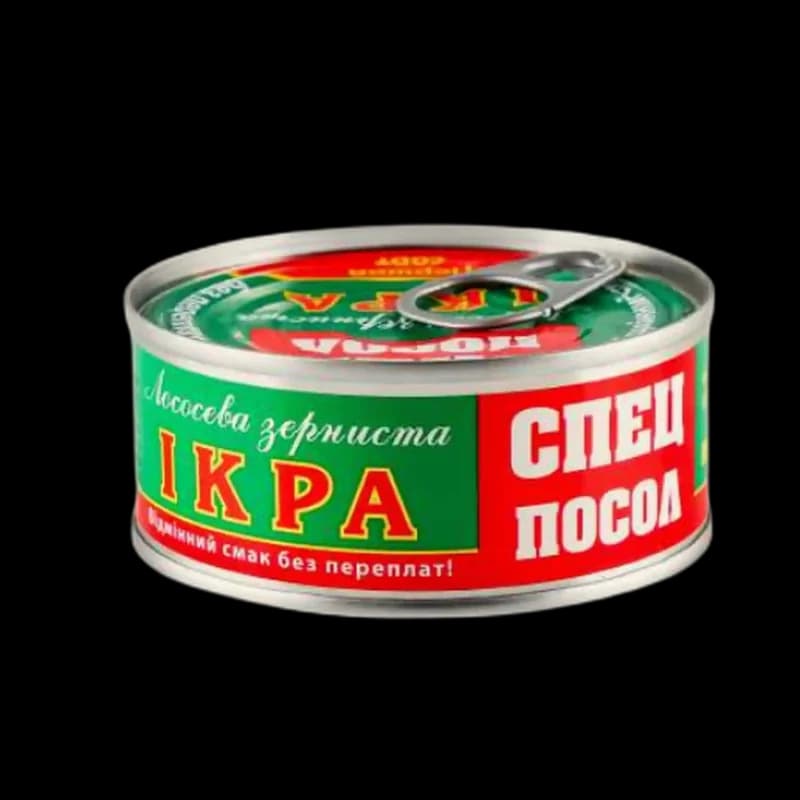 Gelios Kaviár gorbuši „SPECPOSOL", 80 g/6 ks