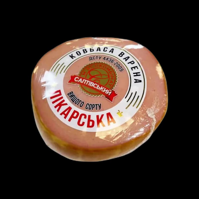 MK Saltovskij Vařená klobása "Lekařska" v přírodním obalu , ± 700g
