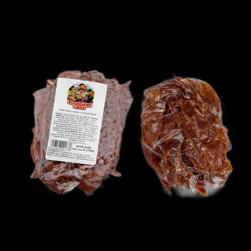 KS Sušené vepřové chipsy se směsí pepře ±150g