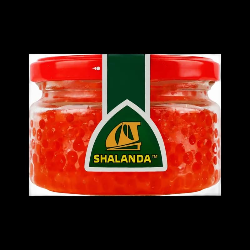 Gelios Kaviár z pstruha duhového SHALANDA, sklo, 90 g/ 6 ks