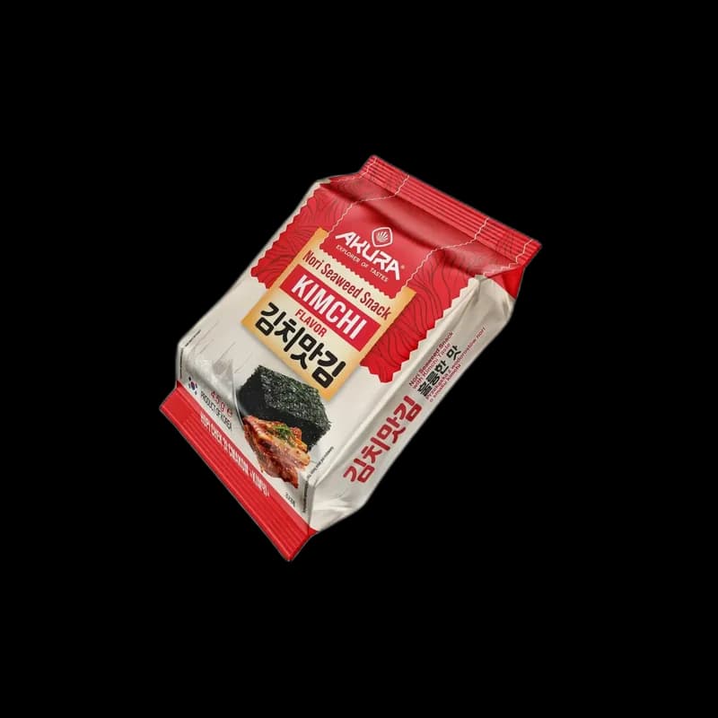 Nori snack s příchutí kimchi, 4,5 g/ 72 ks