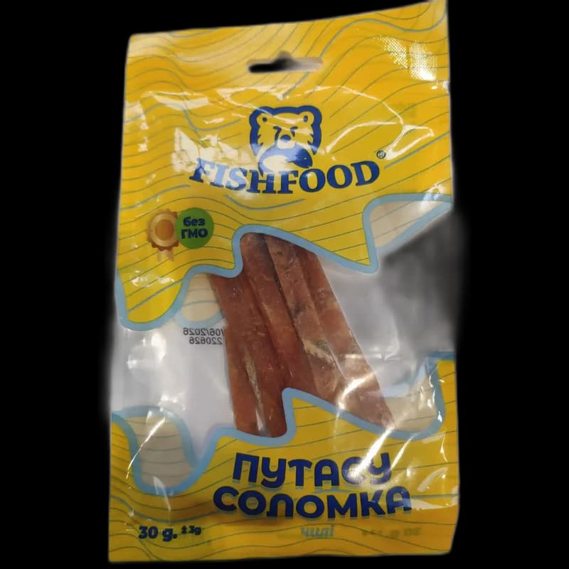 Sušené solomky z putasu s chilli, 30 g/25ks