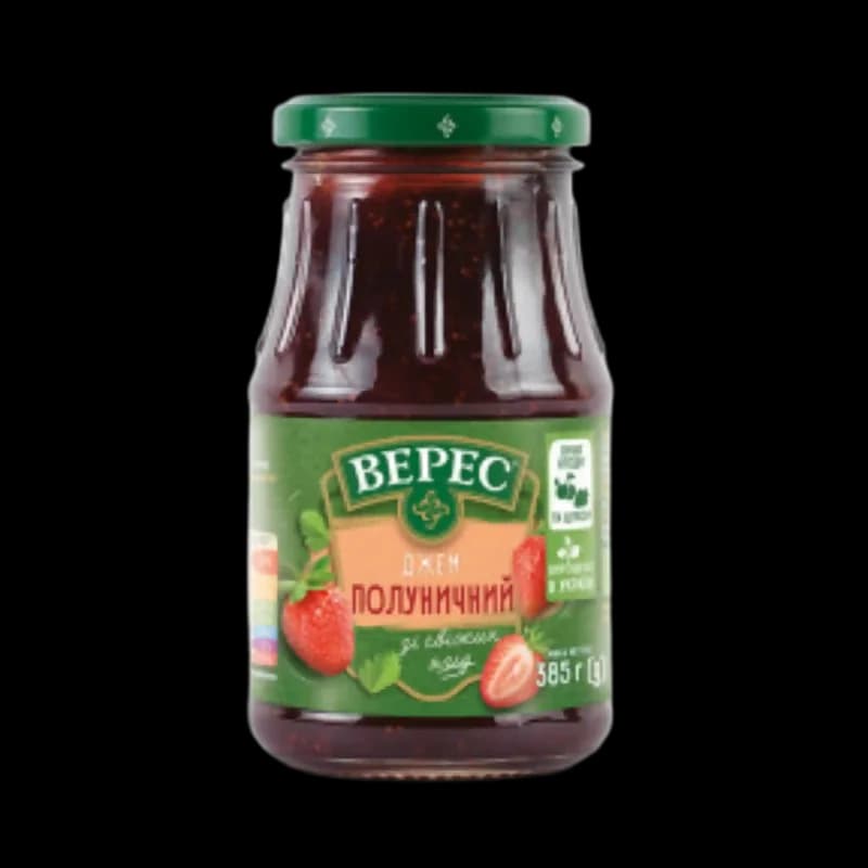 TM Veres Džem jahodový, 385 g/12 ks