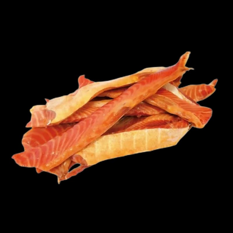 Lososové břiška uzene za studena (3 + сm), 1 kg