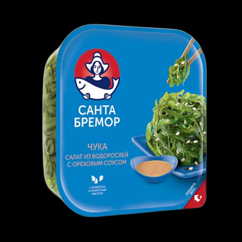 SB Salat s mořských řas "Čuka" s ořechovou omáčkou, 150g/14ks
