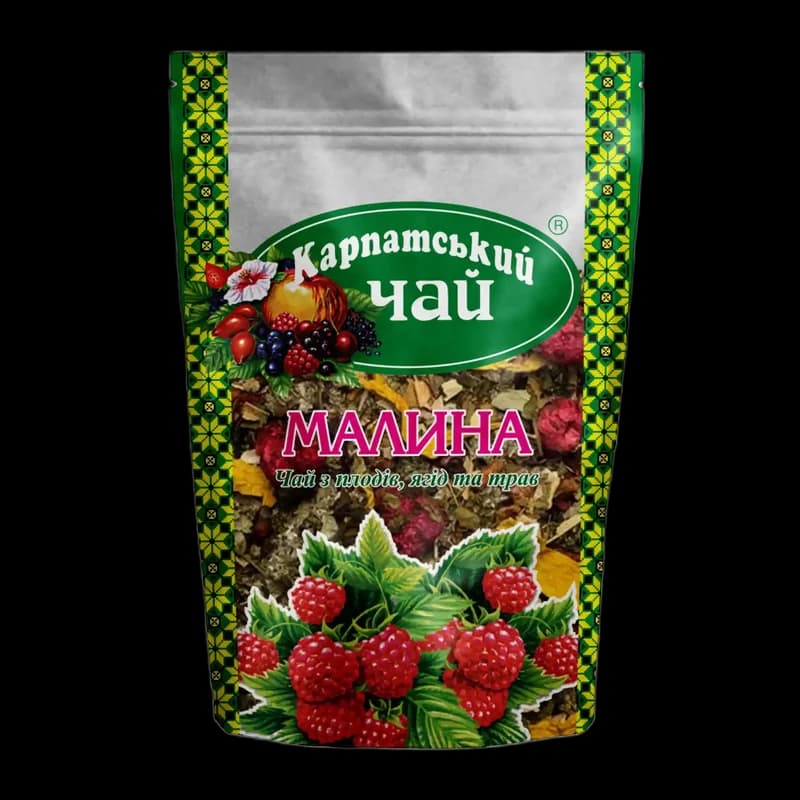 Karpatský čaj Sypaný čaj "Malina", 100g/ 16 ks